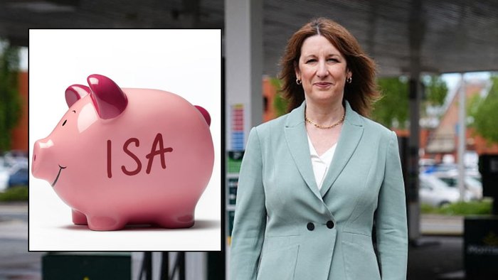 Rachel Reeves and ISA piggy bank