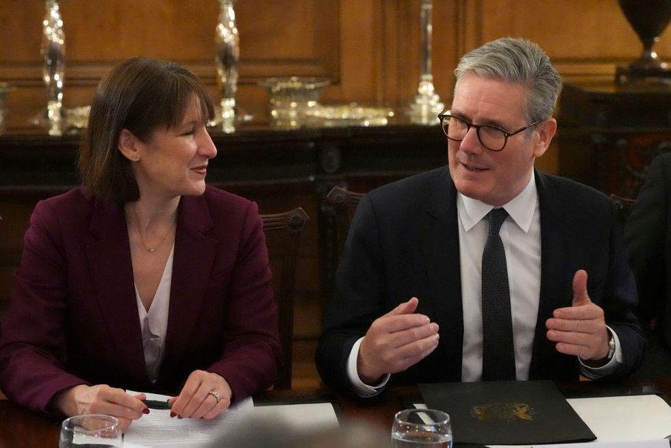 Rachel Reeves and Keir Starmer
