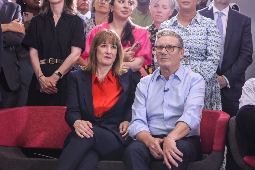Rachel Reeves and Keir Starmer