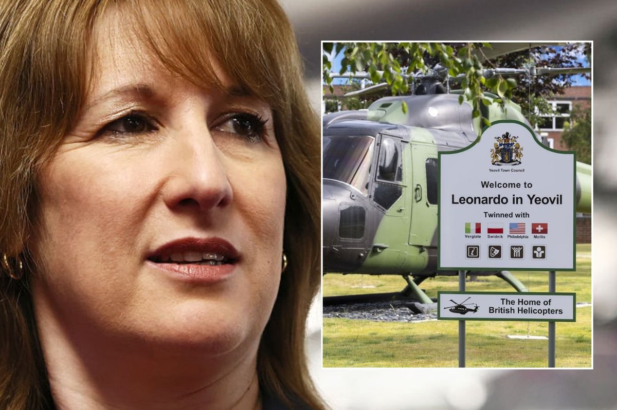 Rachel Reeves and Leonardo's factory in Yeovil, Somerset