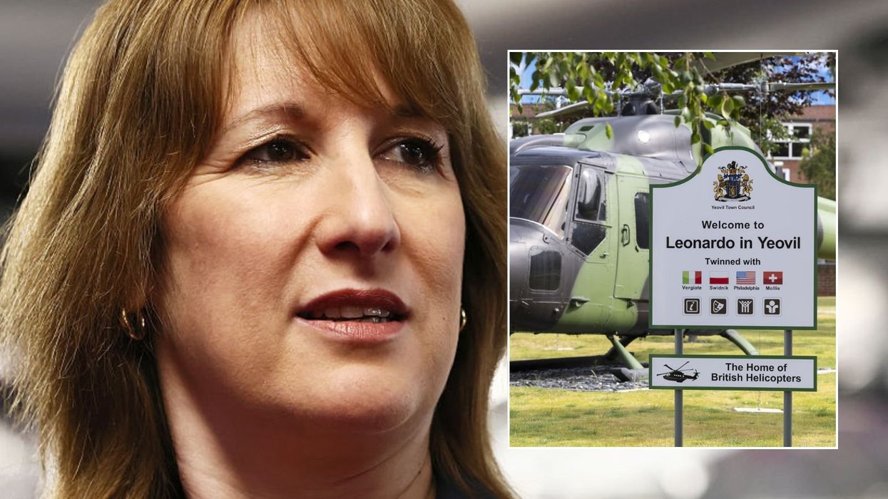 Rachel Reeves and Leonardo's factory in Yeovil, Somerset