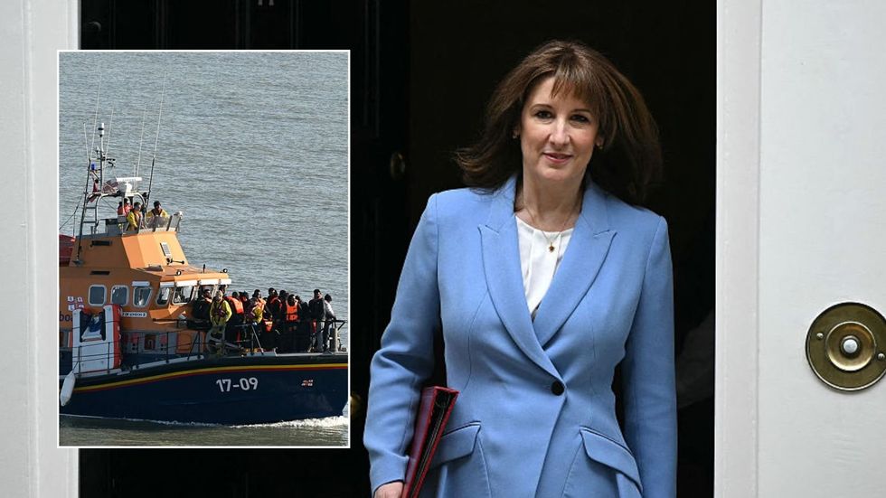 Rachel Reeves and Lifeguard bot