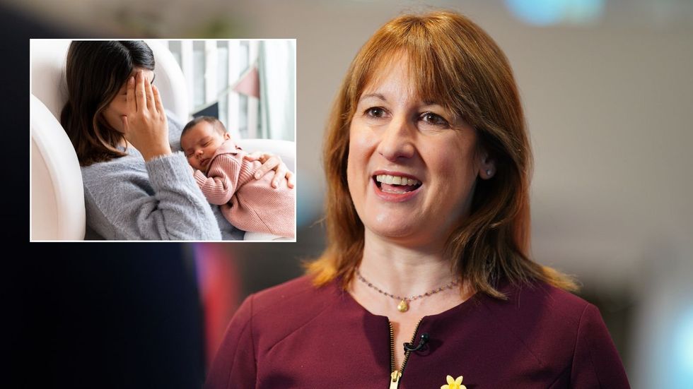 Rachel Reeves and mother