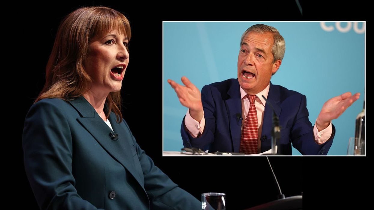 Rachel Reeves and Nigel Farage