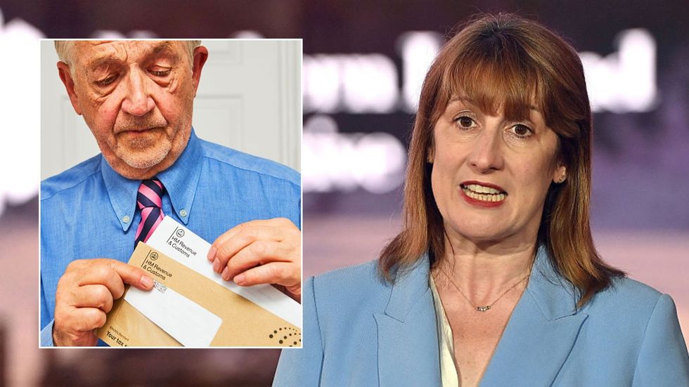 Rachel Reeves and older man