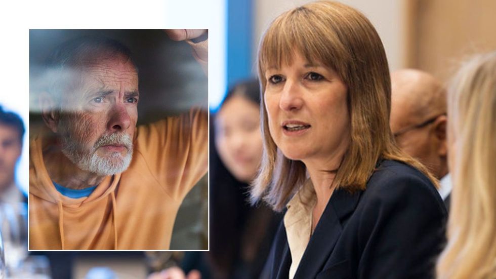 Rachel Reeves and older man