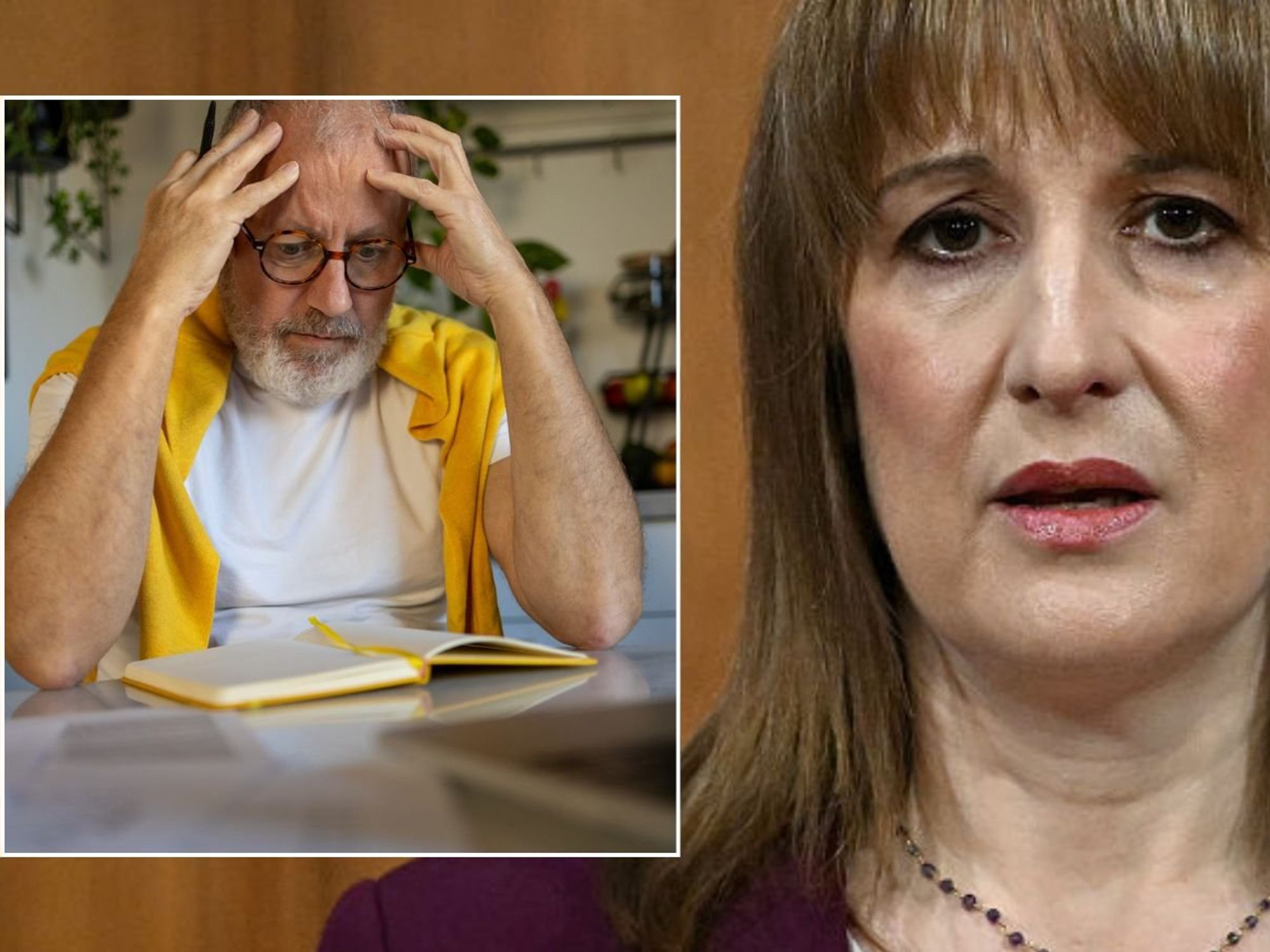 Rachel Reeves and older man