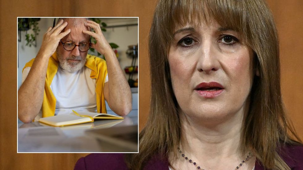 Rachel Reeves and older man