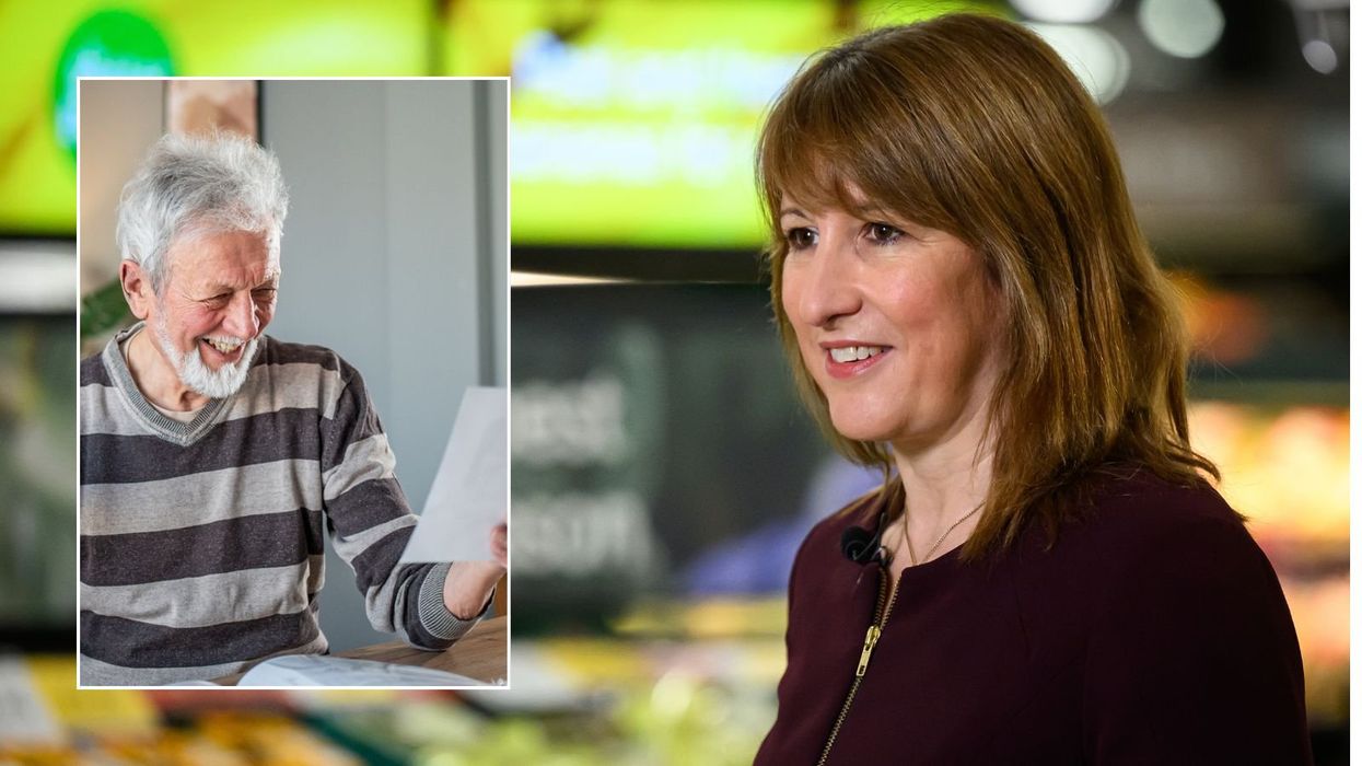 Rachel Reeves and older man