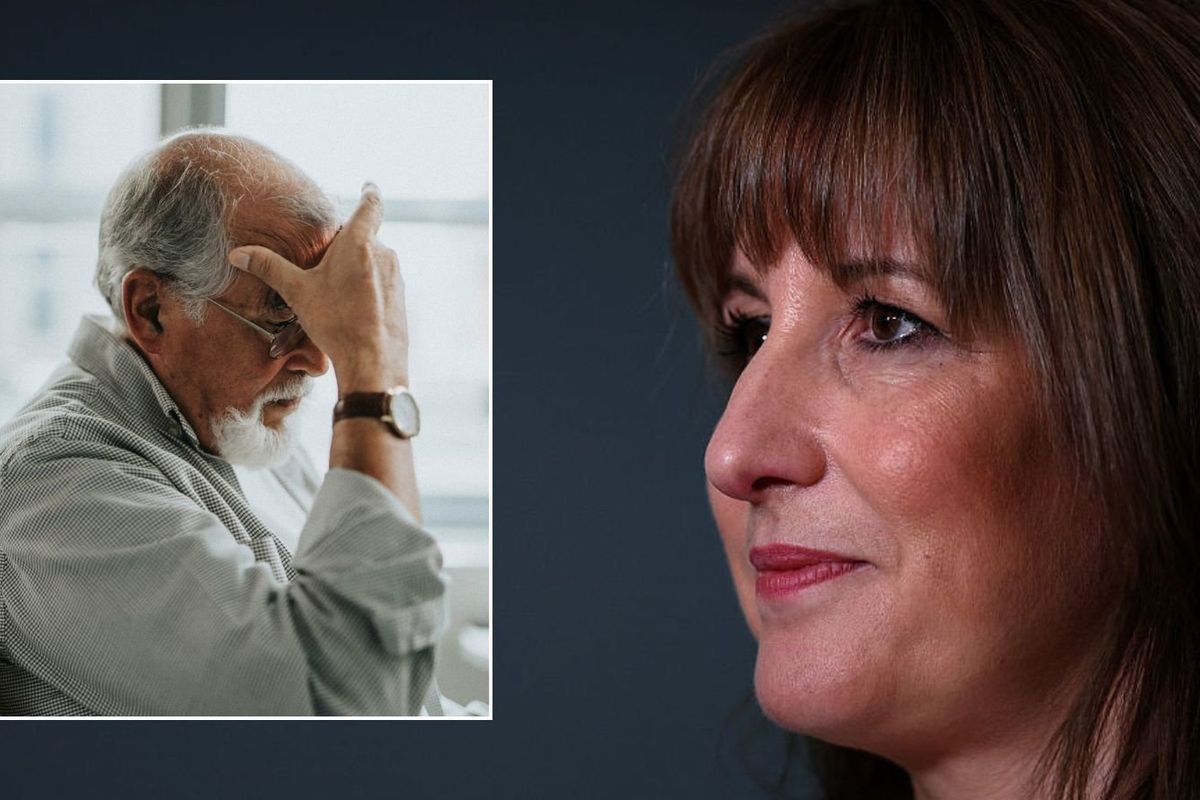 Rachel Reeves and older man