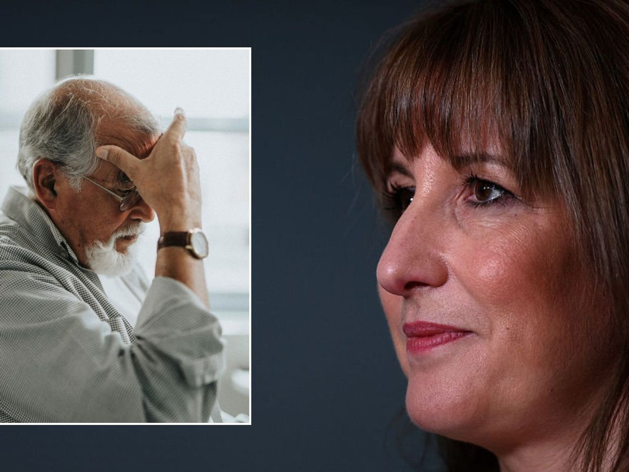 Rachel Reeves and older man