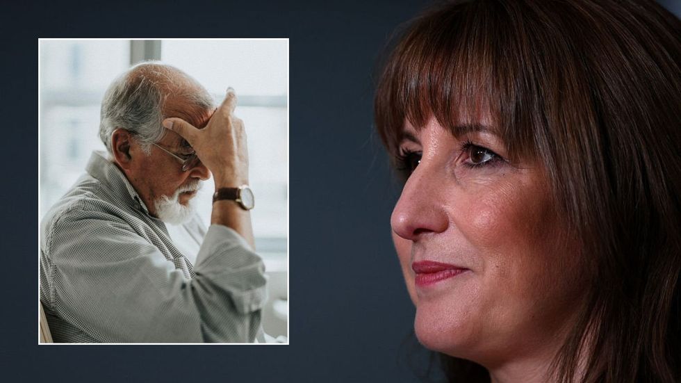 Rachel Reeves and older man