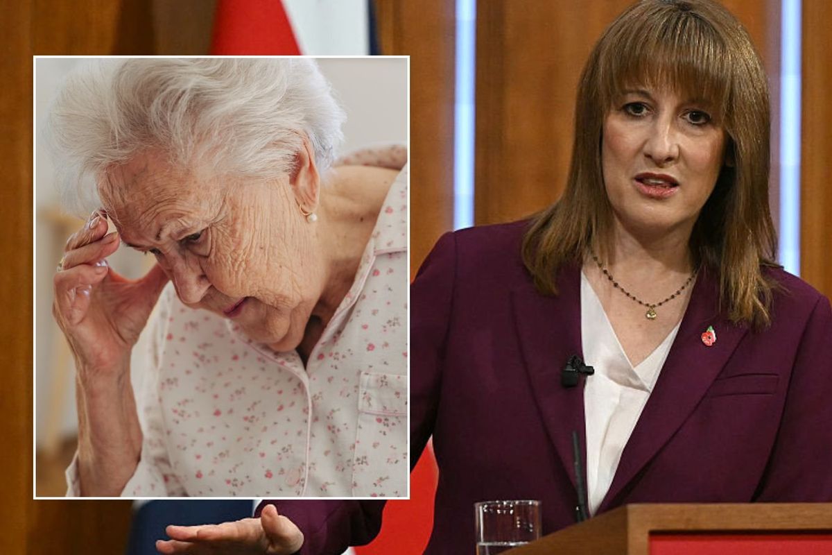 Rachel Reeves and older woman