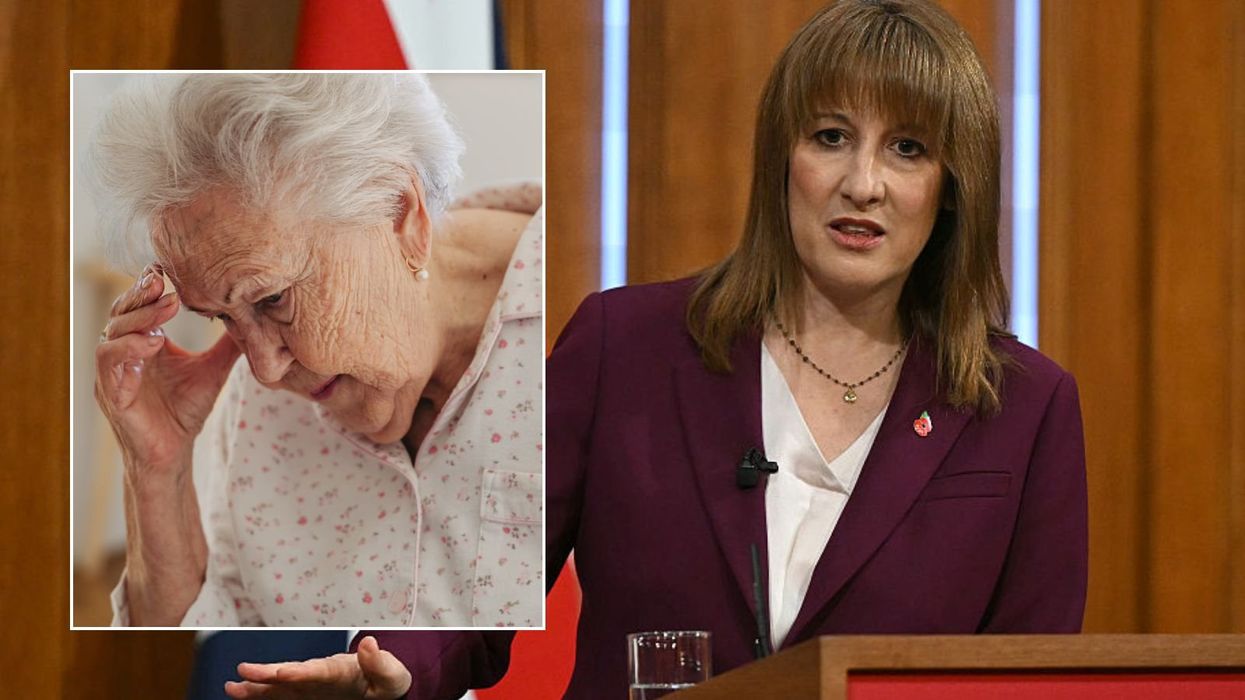 Rachel Reeves and older woman