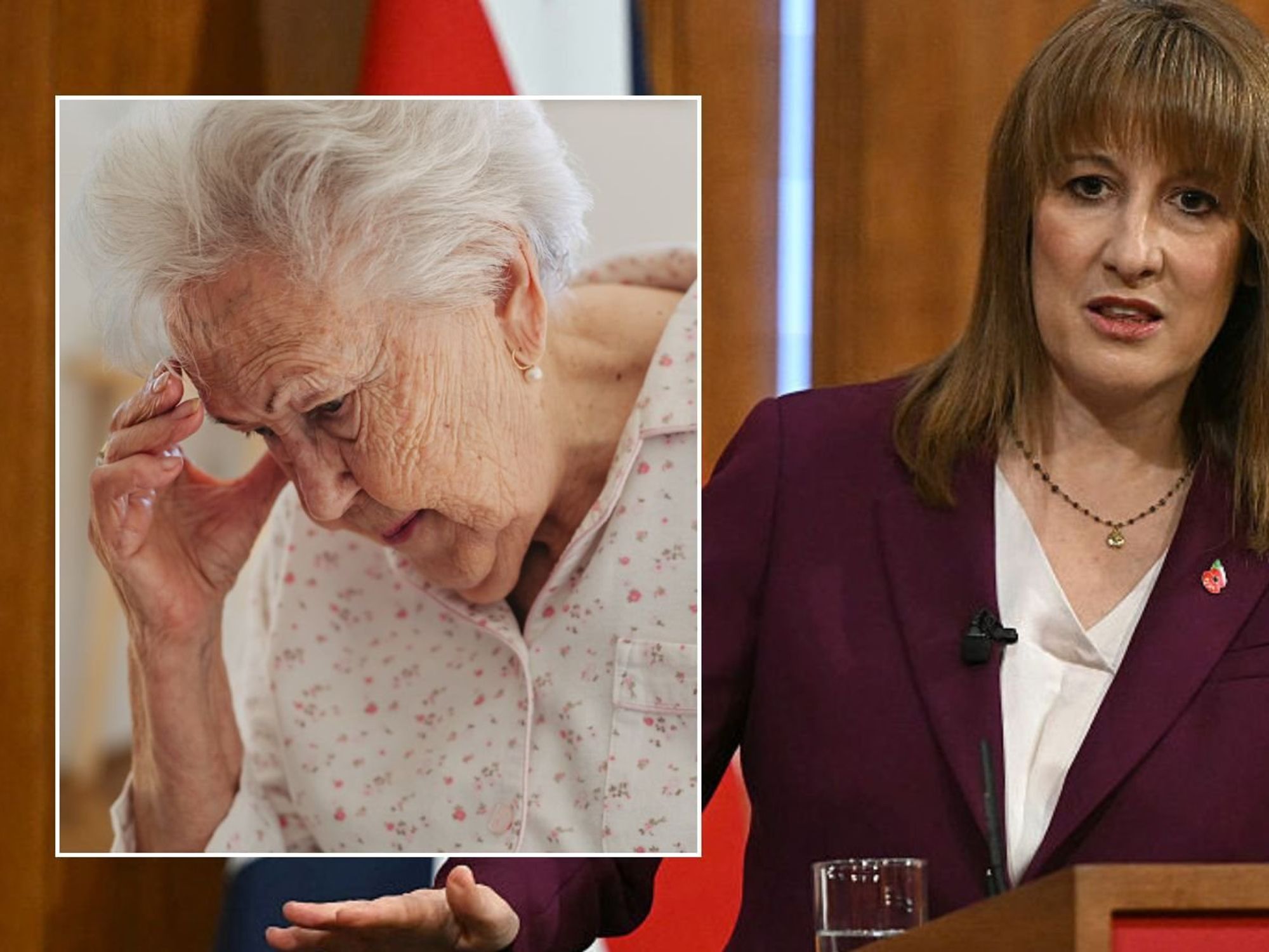 Rachel Reeves and older woman