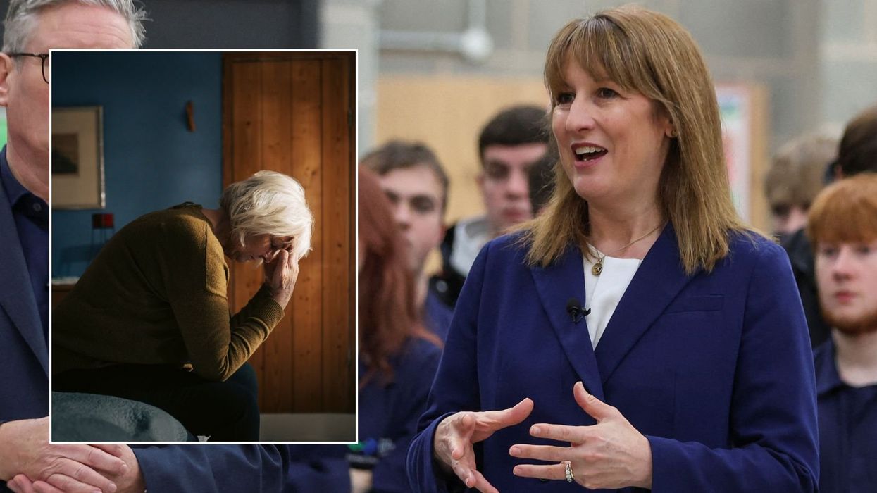 Rachel Reeves and older woman