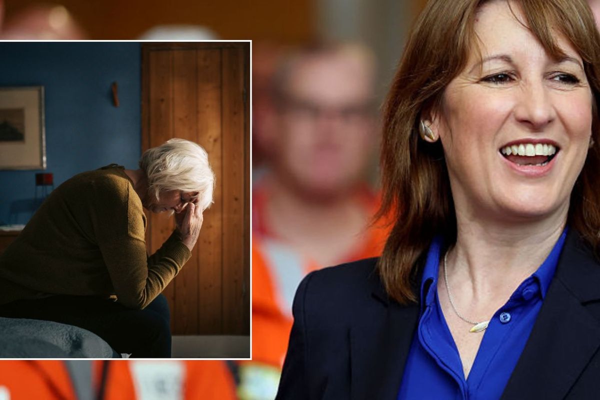 Rachel Reeves and older woman