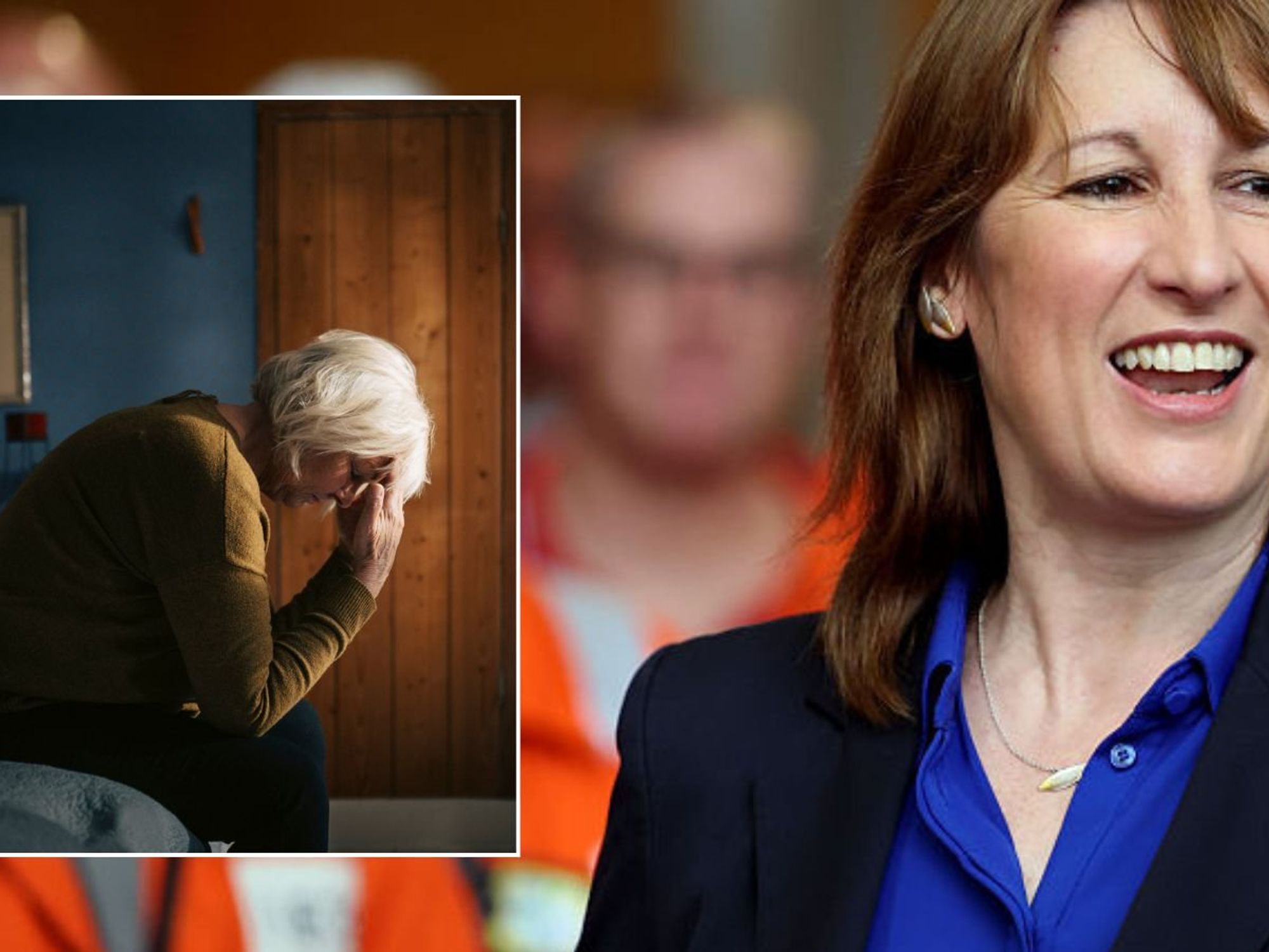 Rachel Reeves and older woman