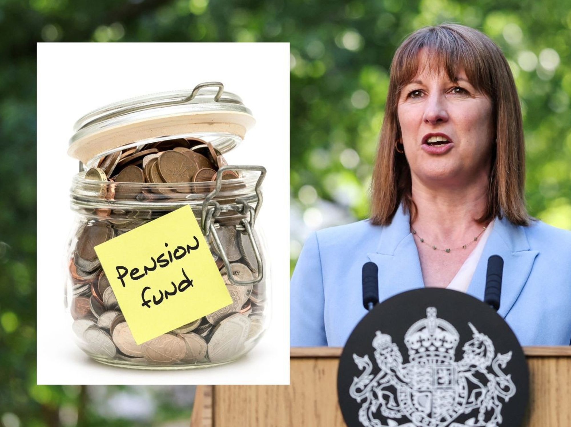 Rachel Reeves and pension pot
