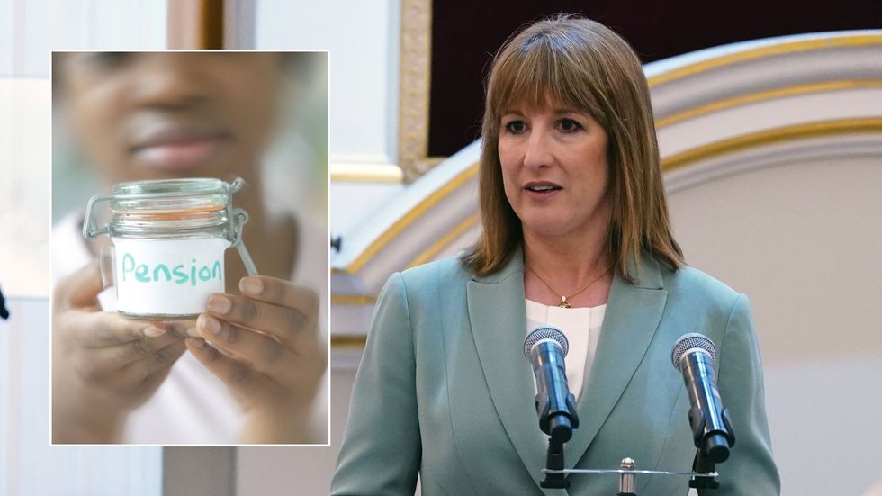 Rachel Reeves and pension pots