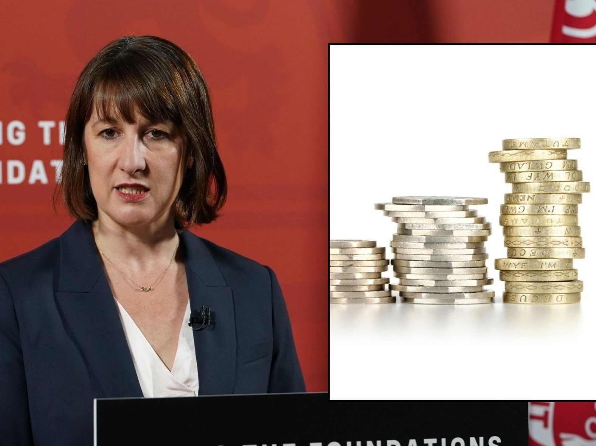 Rachel Reeves and pounds