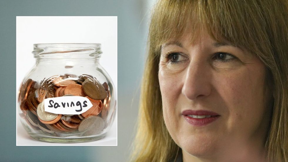 Rachel Reeves and savings pot
