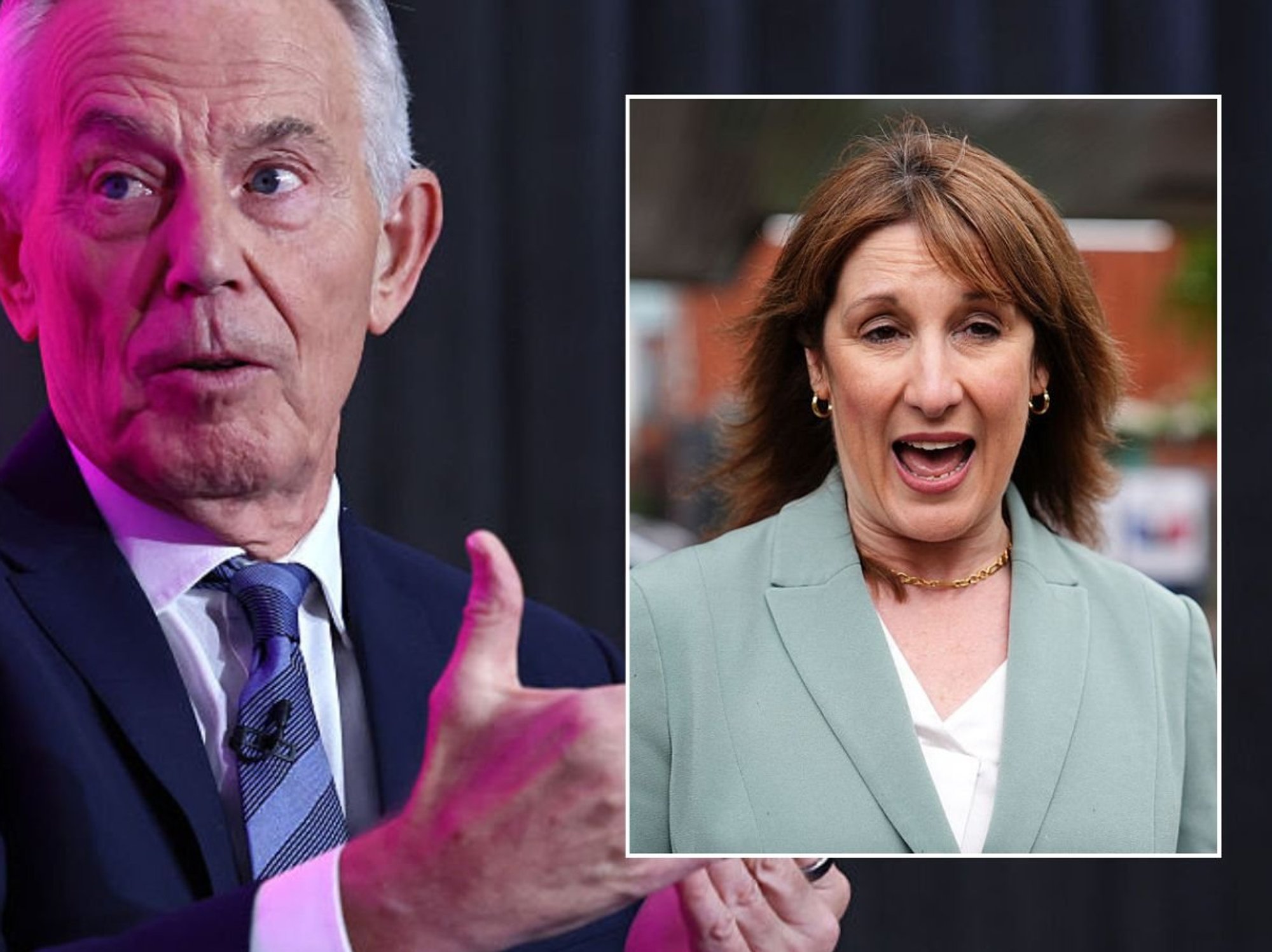 Rachel Reeves and Tony Blair