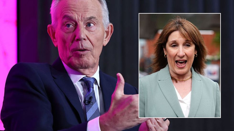 Rachel Reeves and Tony Blair