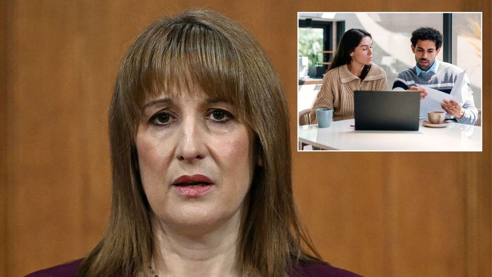 Rachel Reeves and worried taxpayers