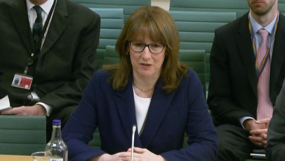 Rachel Reeves appeared at the Treasury Select Committee this morning