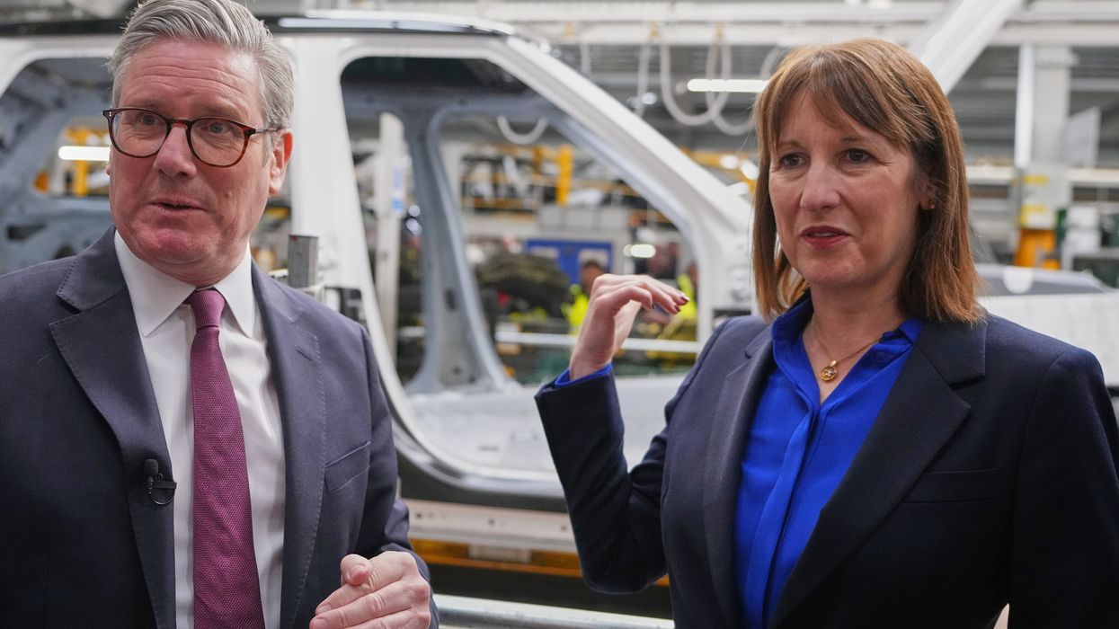Rachel Reeves at JLR car plant