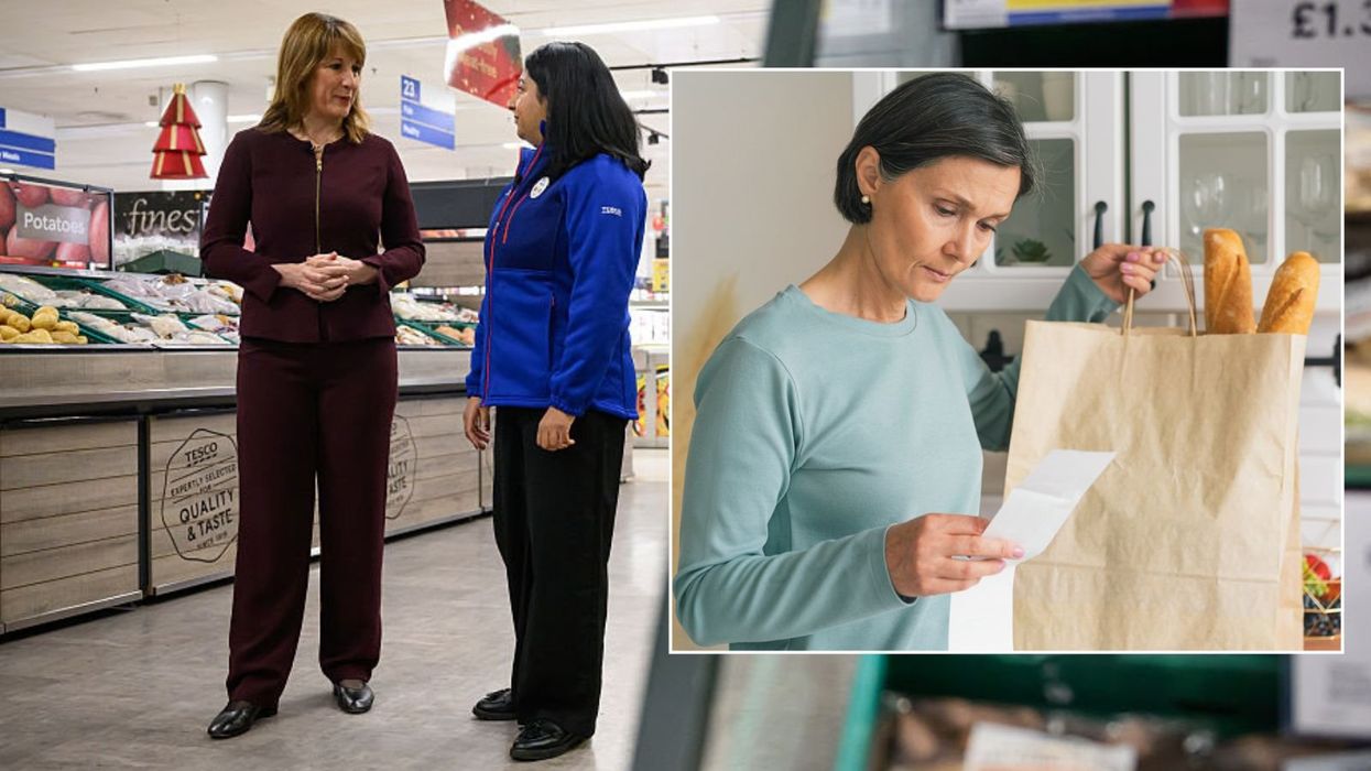 Rachel Reeves at Tesco