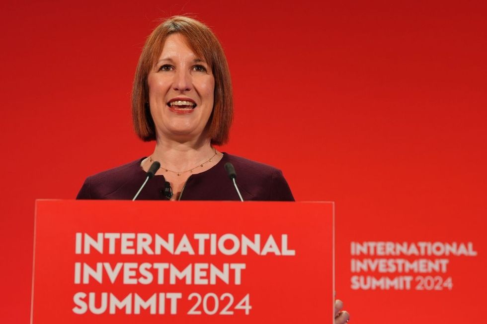 Rachel Reeves at the International Investment Summit 2024