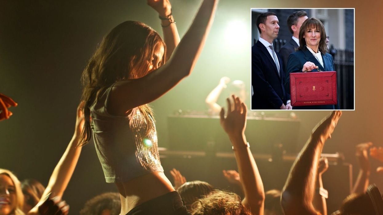 Rachel Reeves concertgoers