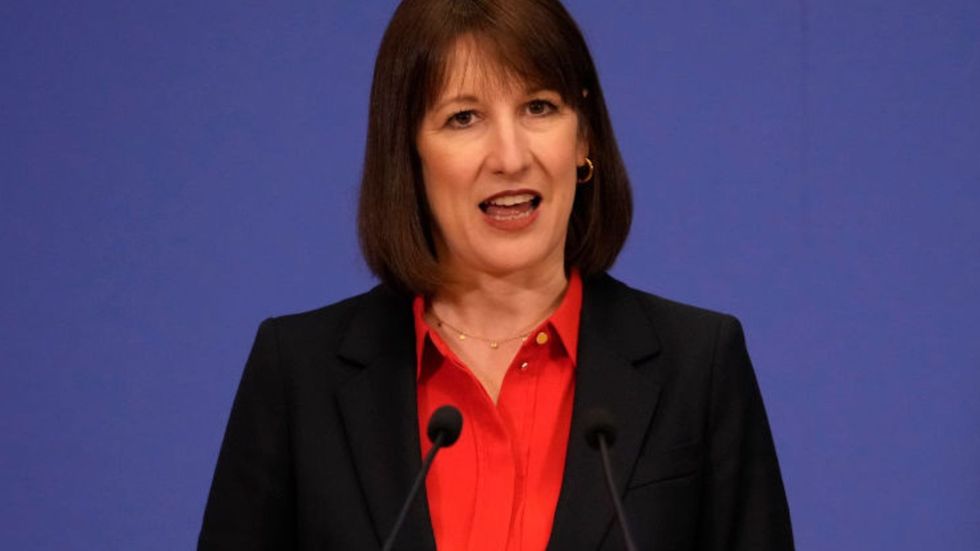 Rachel Reeves during speech