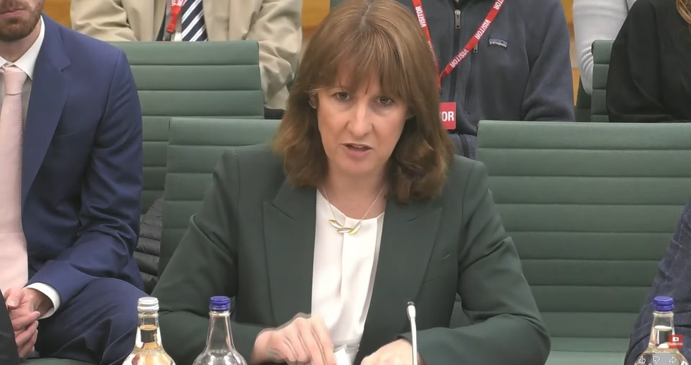 Rachel Reeves facing a grilling at the Treasury Select Committee