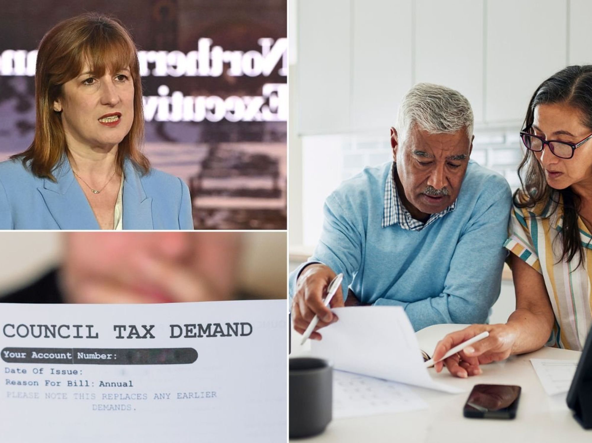 Council tax warning as Rachel Reeves considers higher tax bands in Budget raid on property wealth