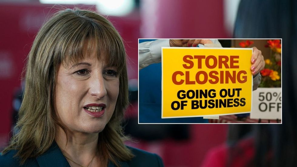 Rachel reeves high street closures