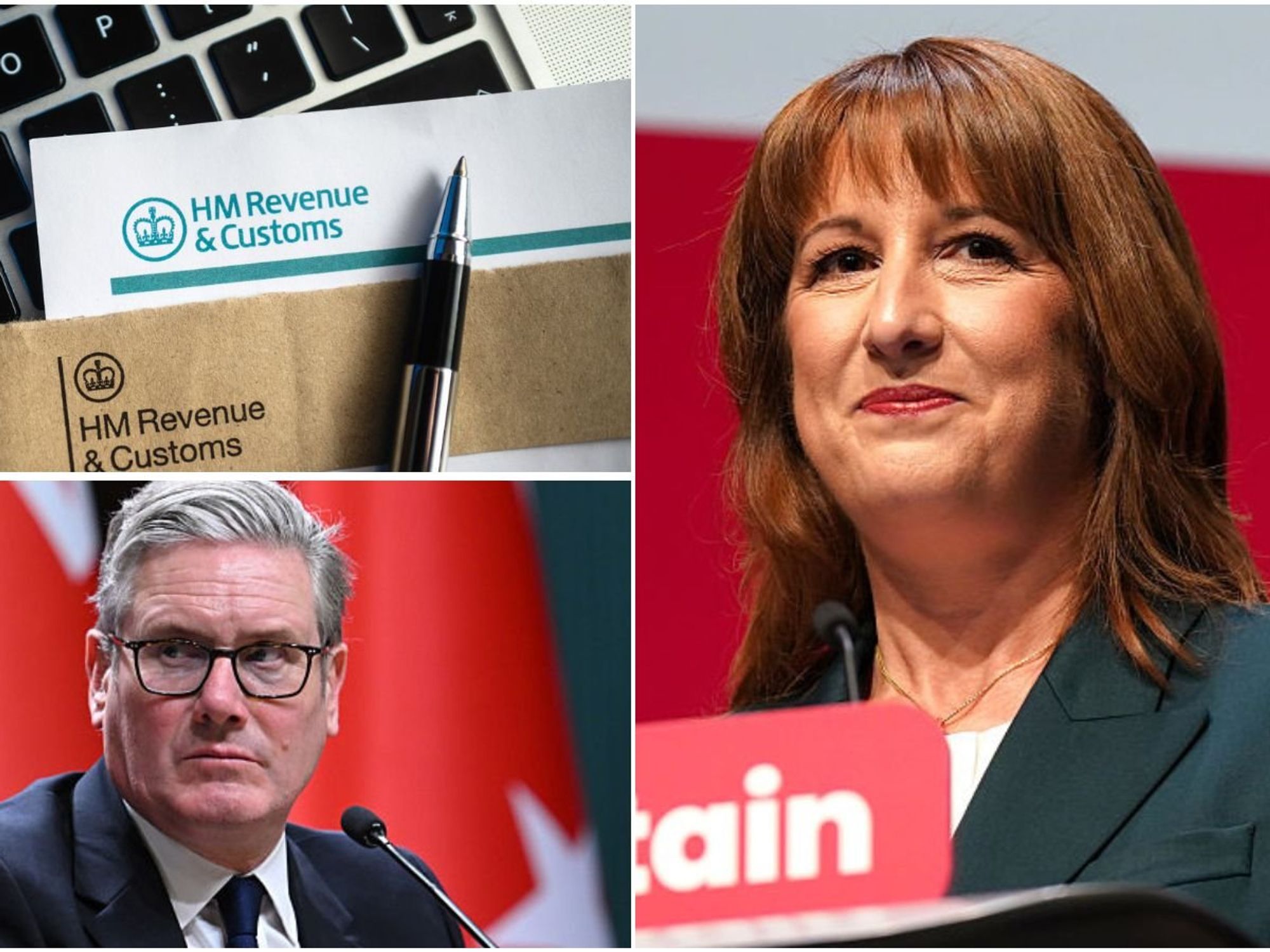 Rachel Reeves, HMRC and Keir Starmer