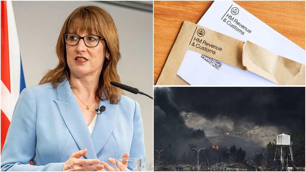 Rachel Reeves, HMRC letter and US-Iran war