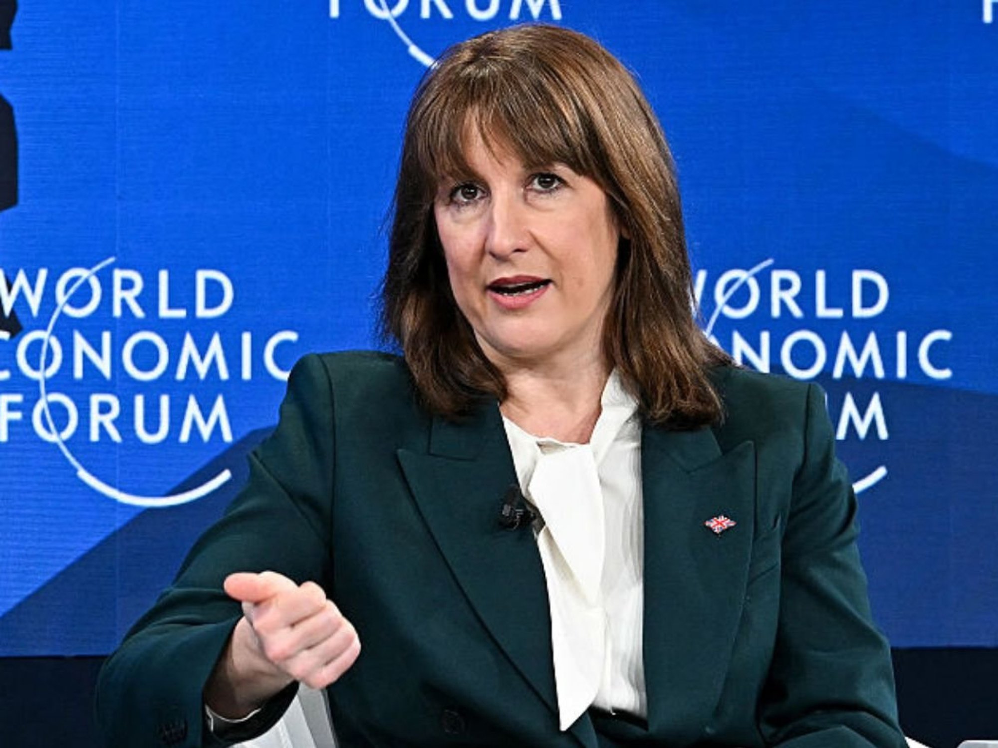 Rachel Reeves in Davos for World Economic Forum