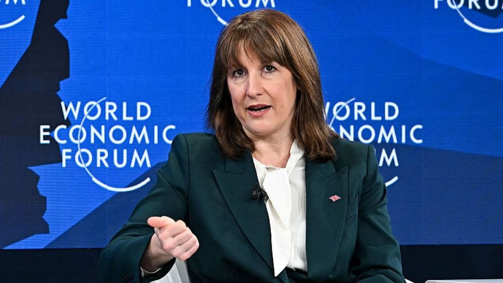 Rachel Reeves in Davos for World Economic Forum