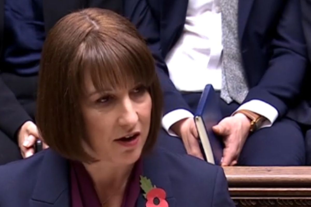 Rachel Reeves in House of Commons delivering Autumn Budget