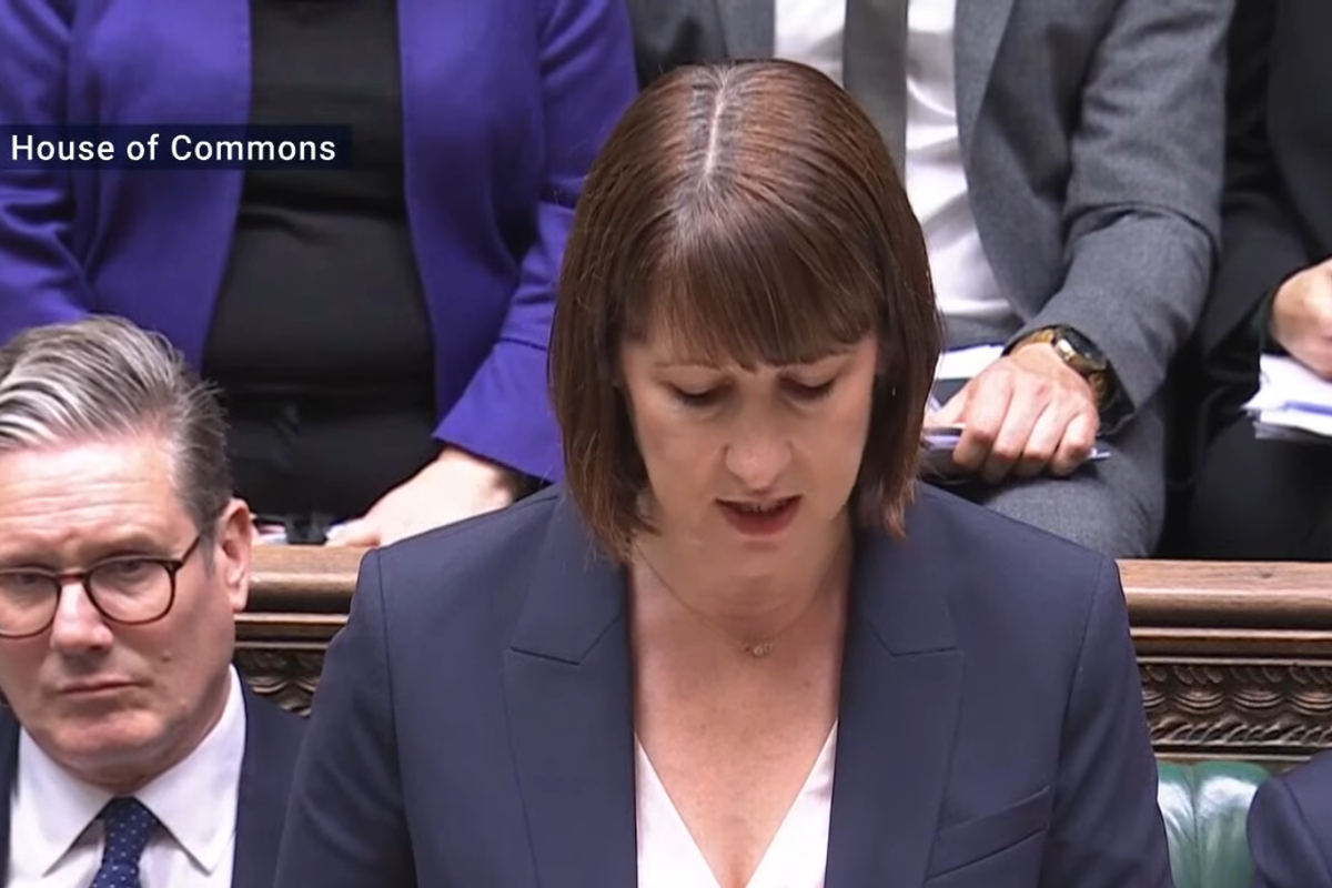 Rachel Reeves in Parliament
