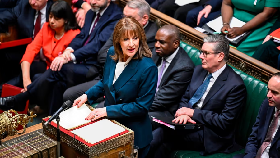 Rachel Reeves in the House of Commons 
