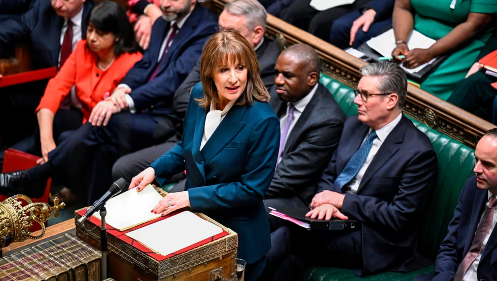 Rachel Reeves in the House of Commons