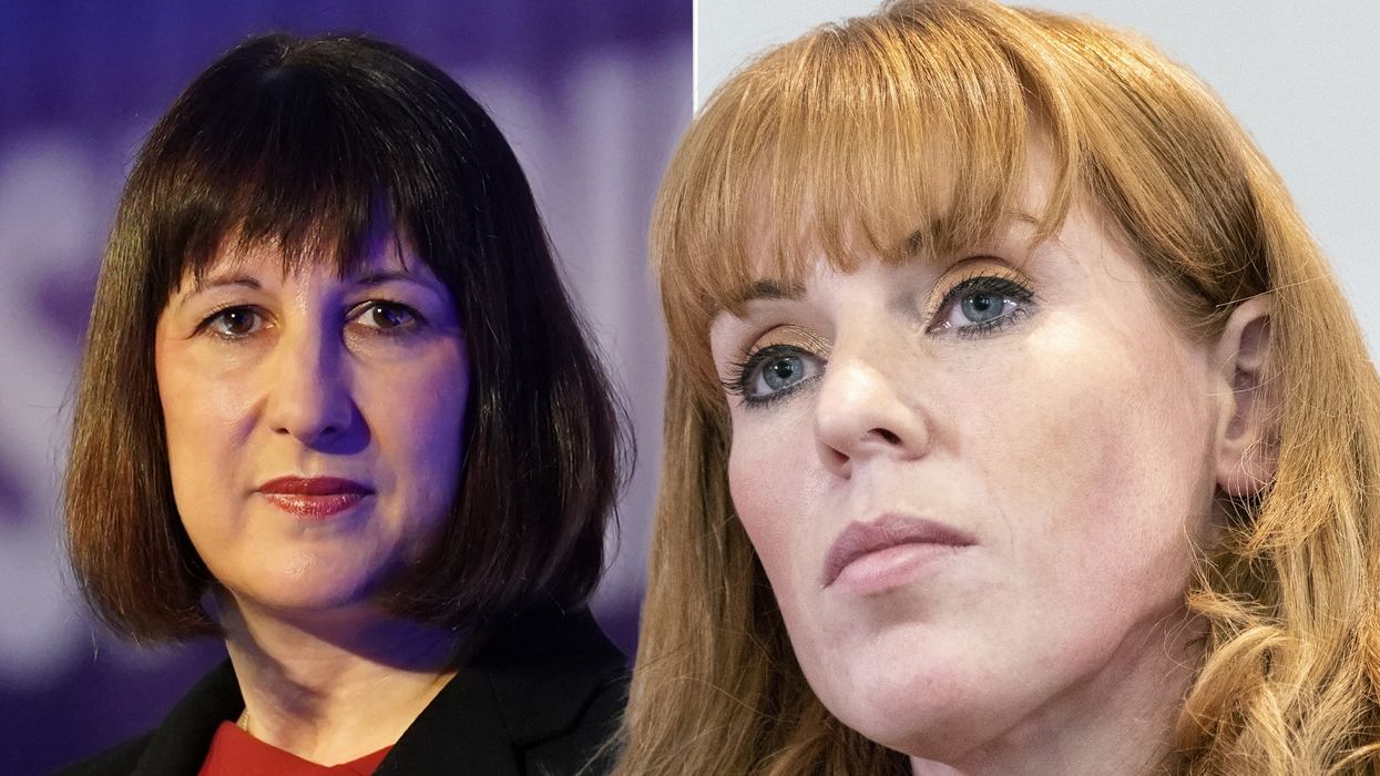 Rachel Reeves (left) and Angela Rayner (right)