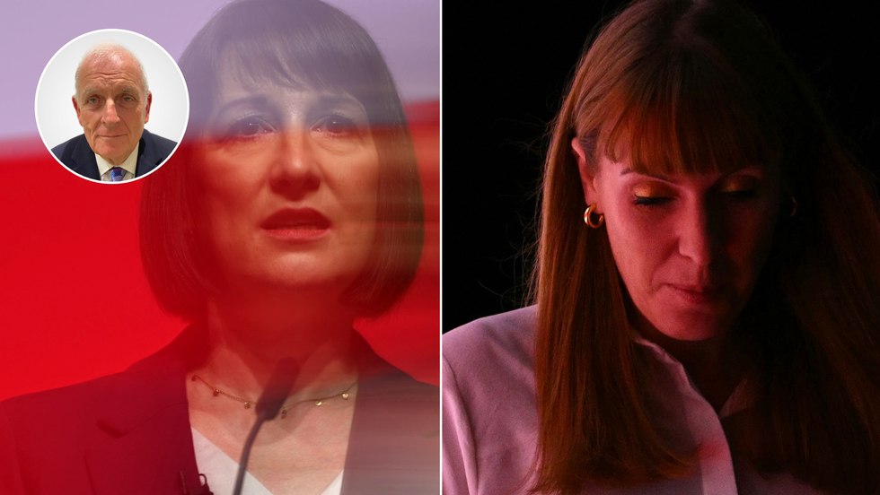 Rachel Reeves (left), Angela Rayner (right)