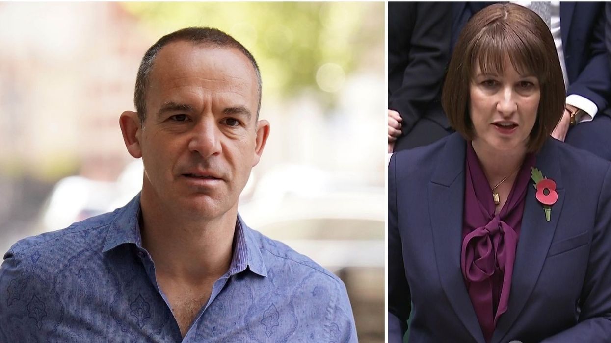 Rachel Reeves . Martin Lewis