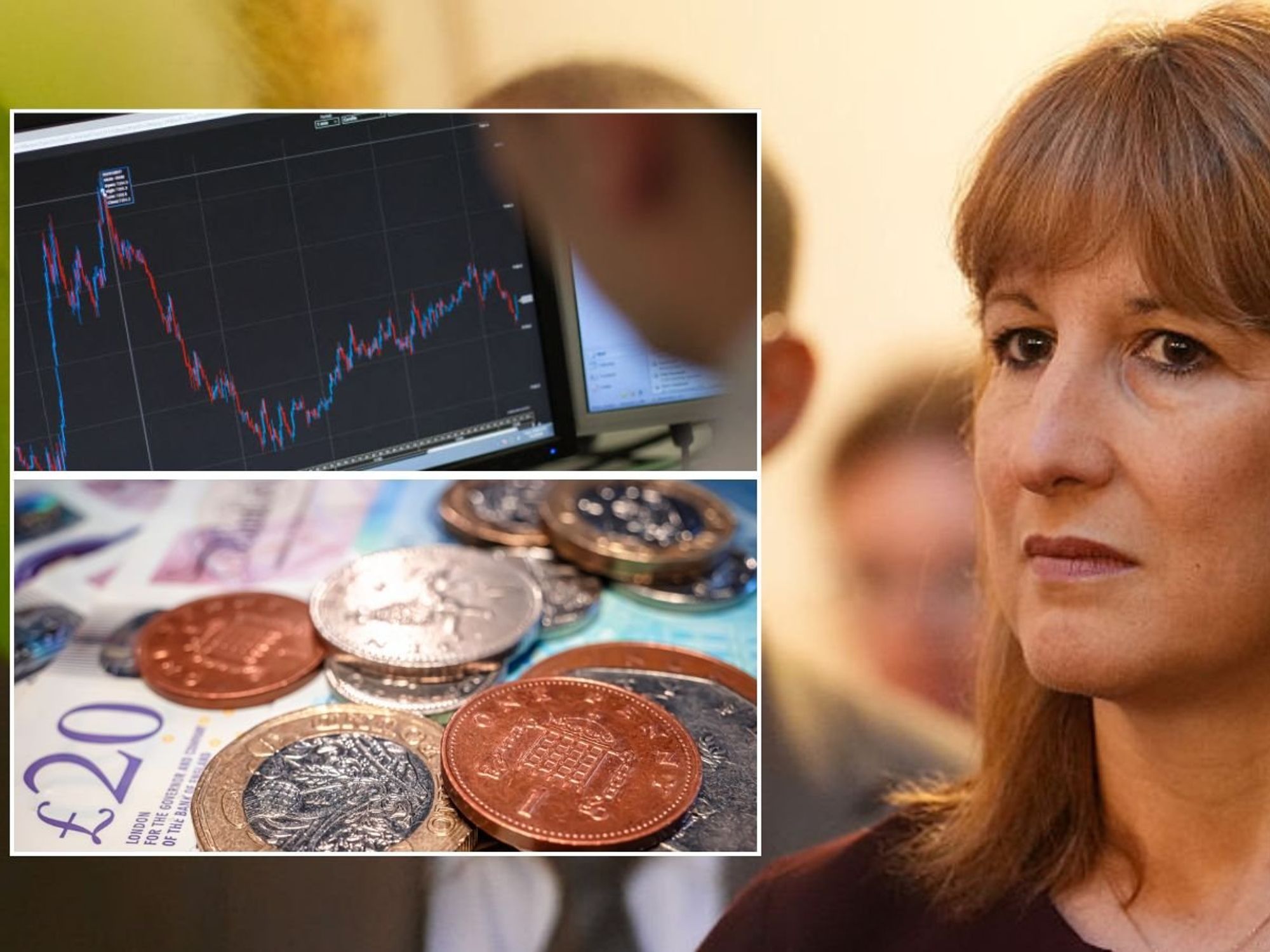Rachel Reeves, pounds, stock market trading